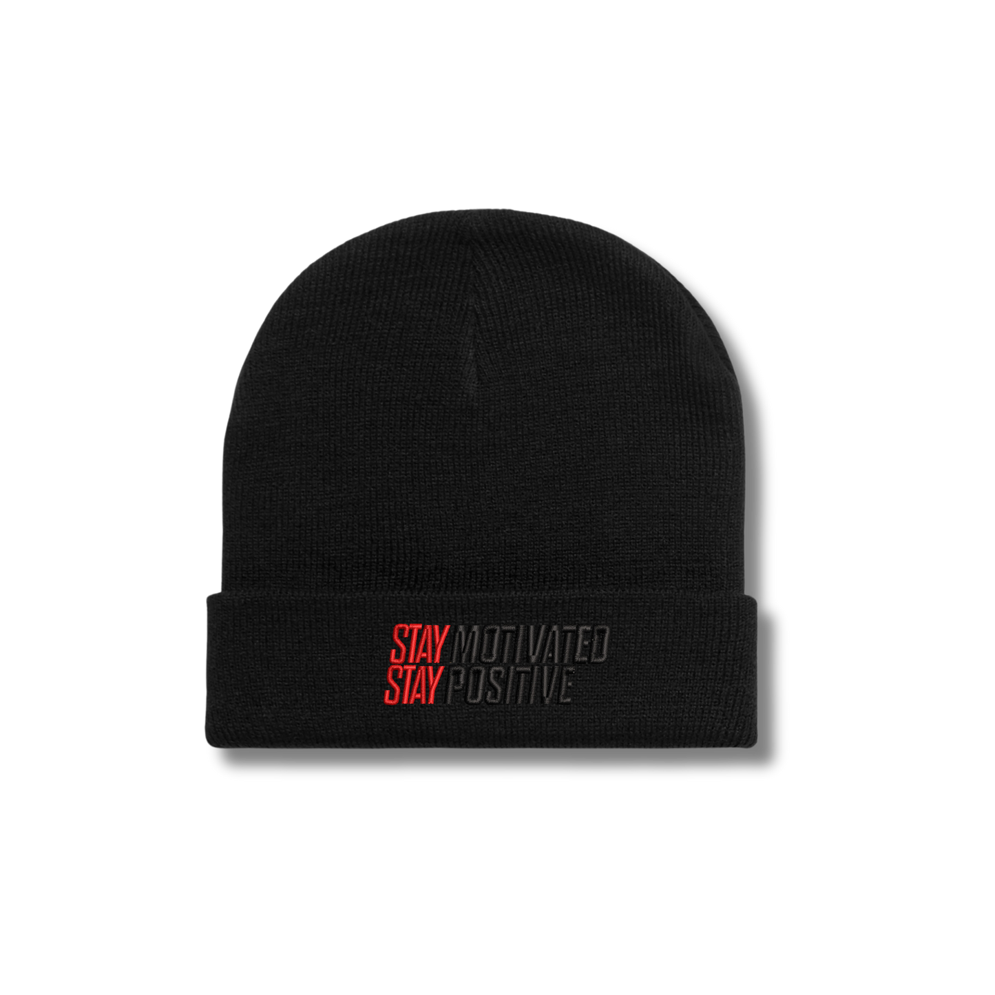 Stay Motivated Stay Positive Beanie
