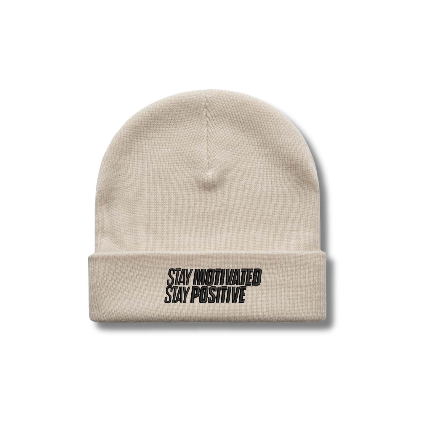 Stay Motivated Stay Positive Beanie
