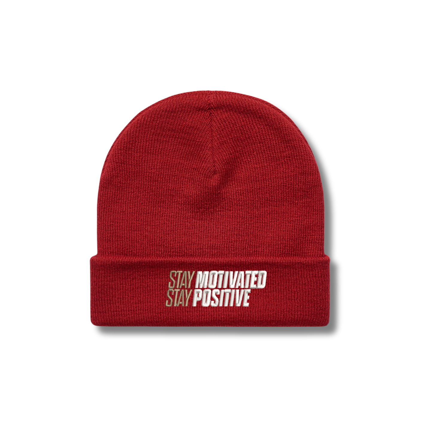 Stay Motivated Stay Positive Beanie