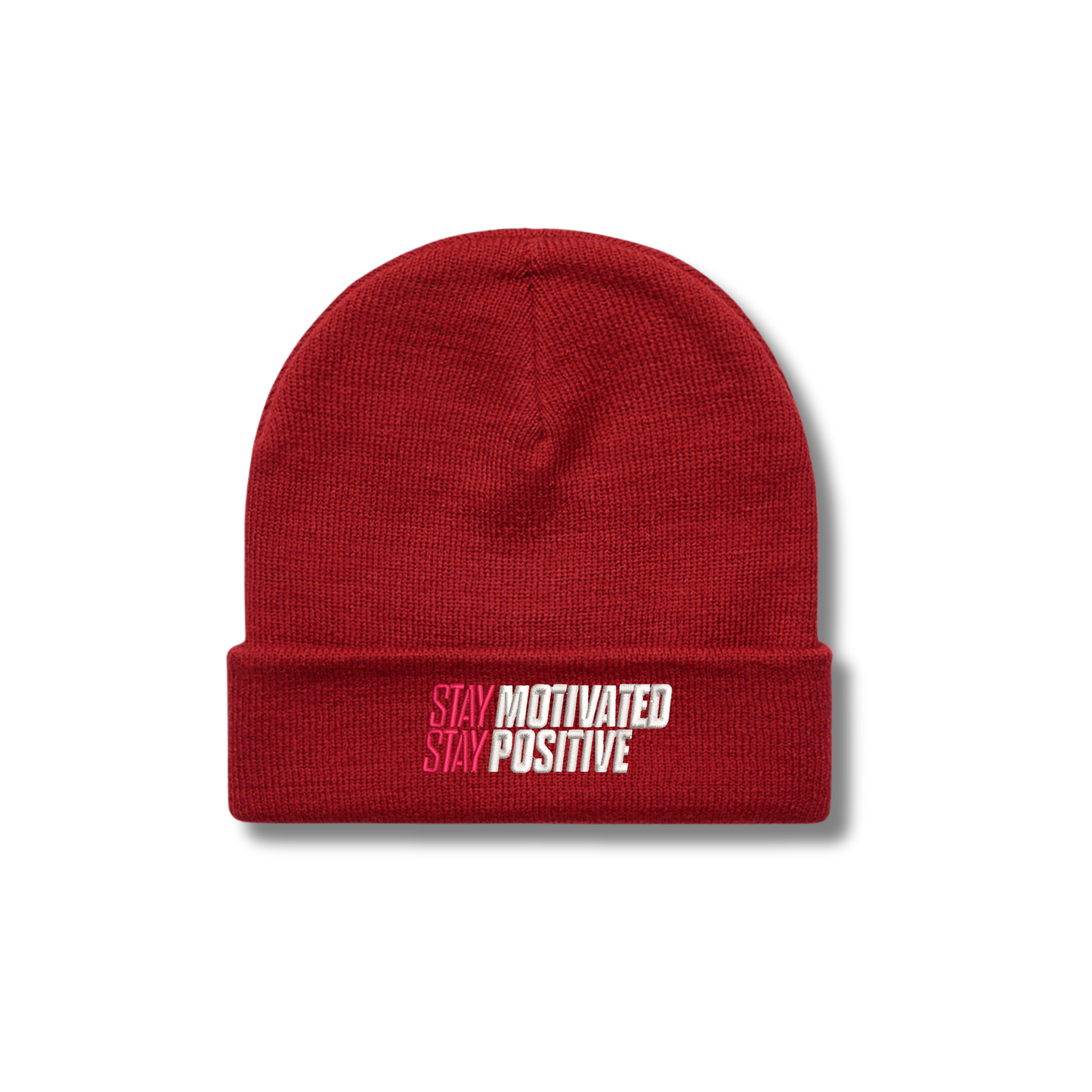 Stay Motivated Stay Positive Beanie