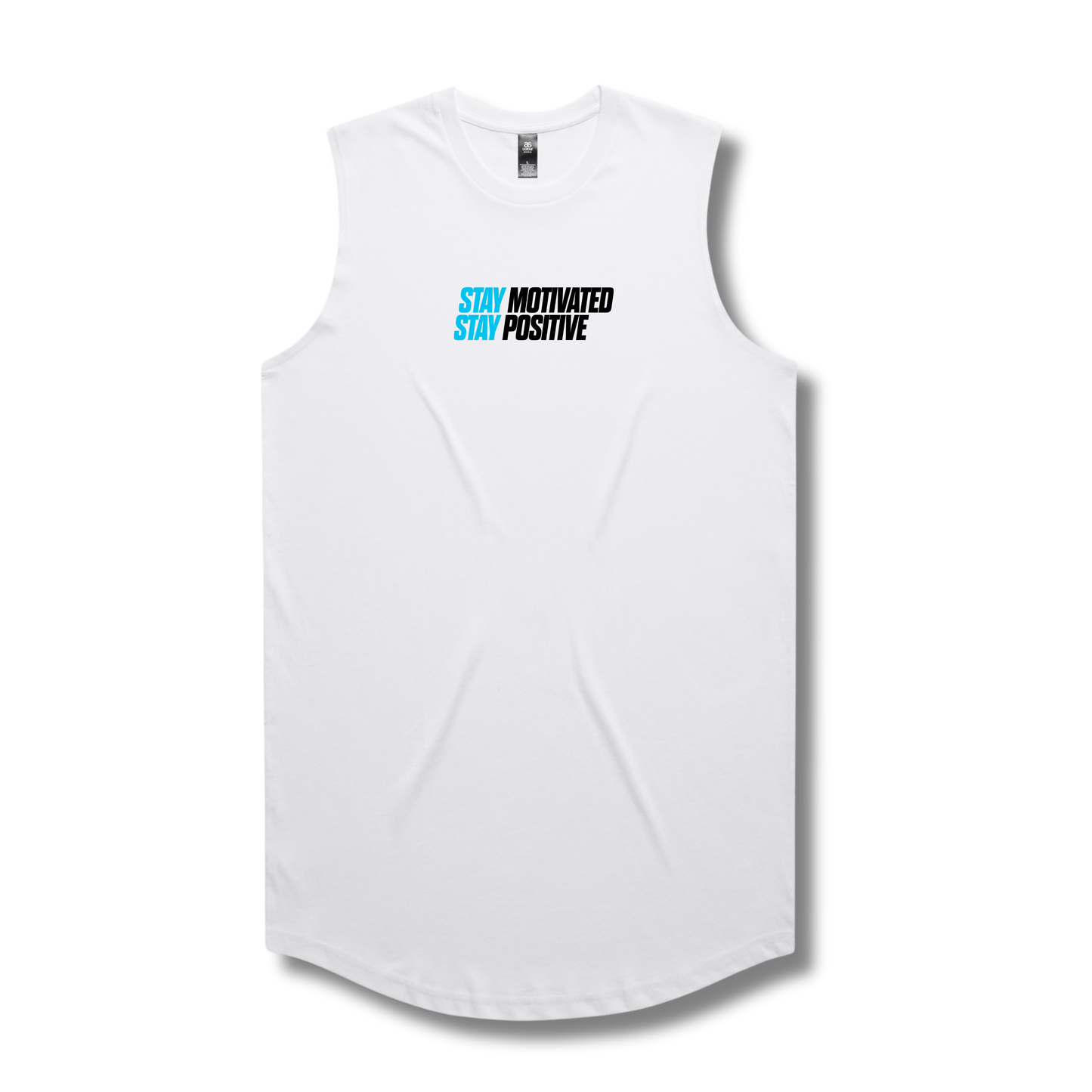 Curved Tank Top White SMSP