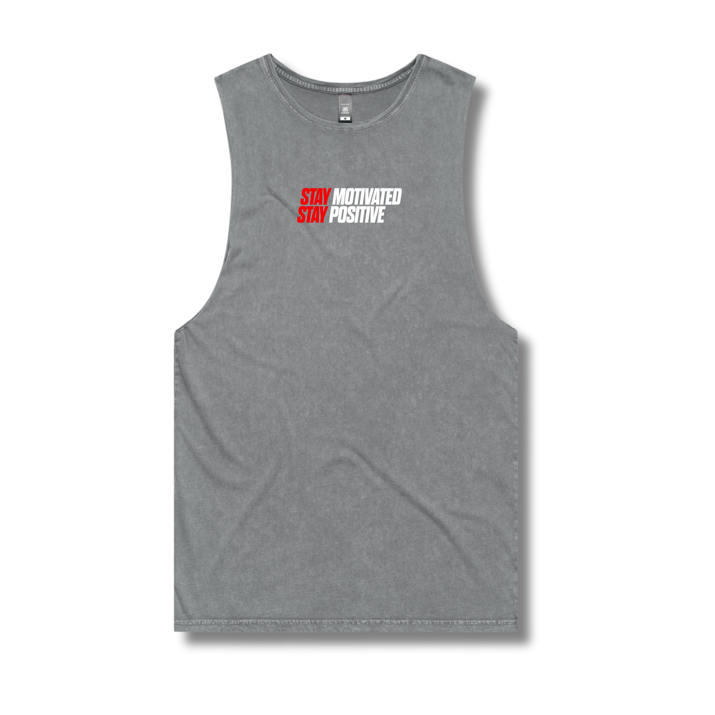 Stone Washed Tank Top Stone Grey SMSP