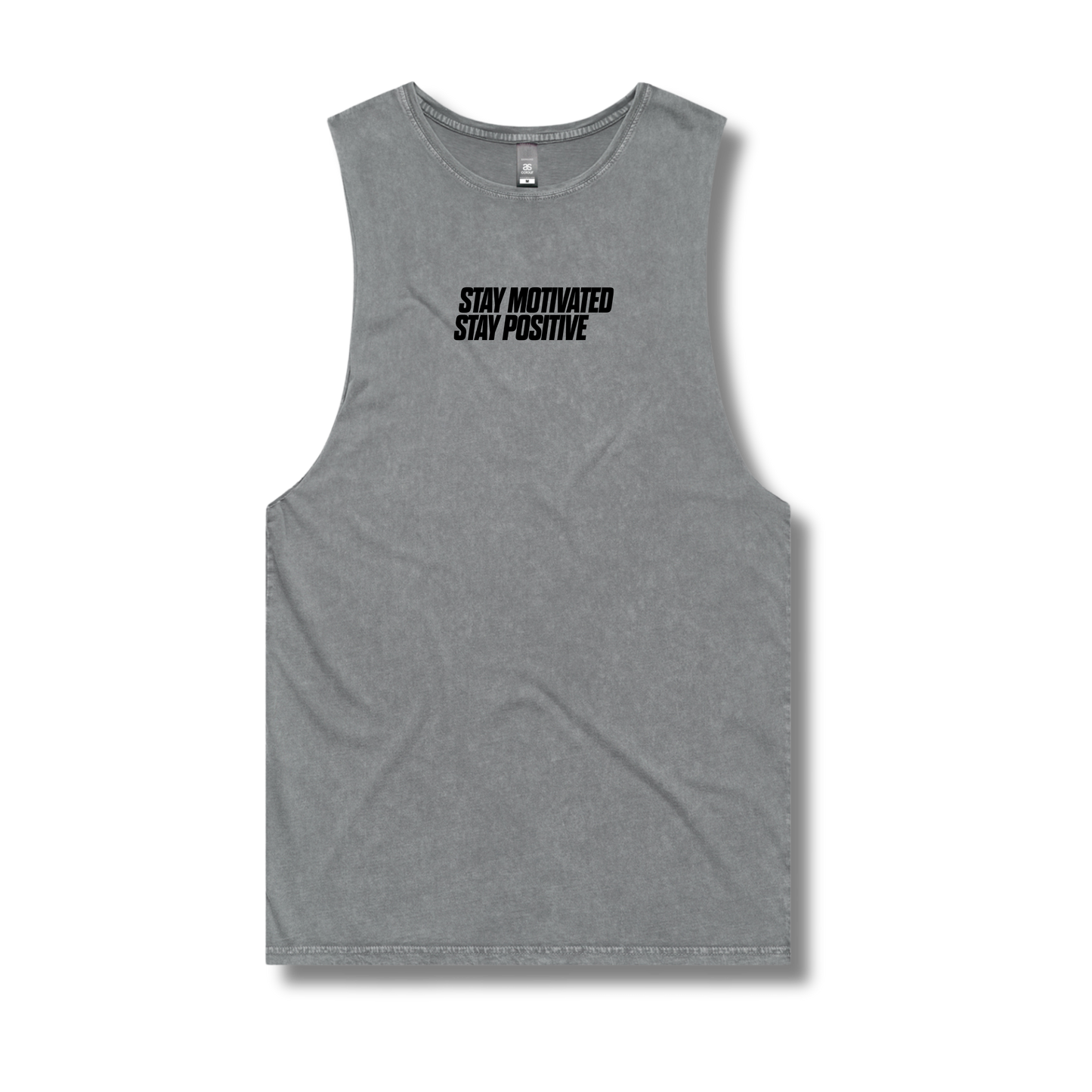 Stone Washed Tank Top Stone Grey SMSP