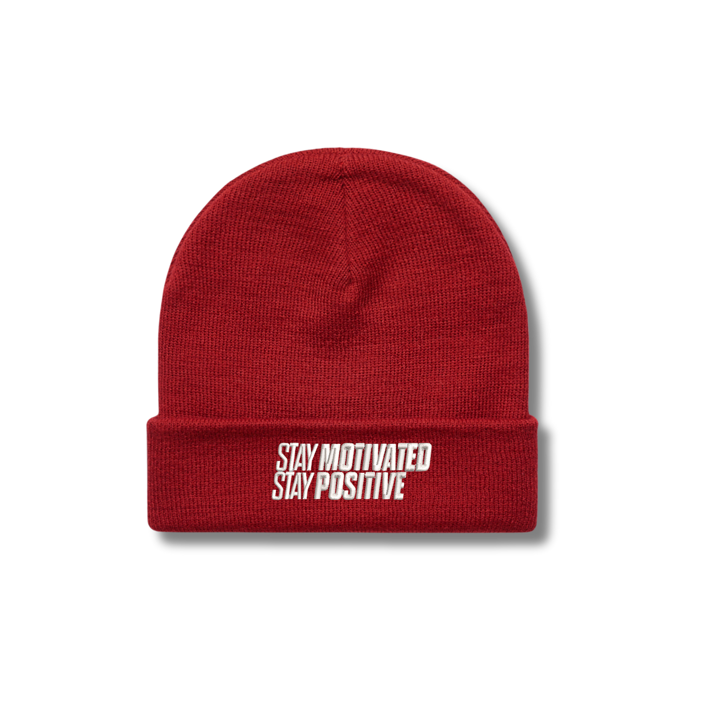 Stay Motivated Stay Positive Beanie